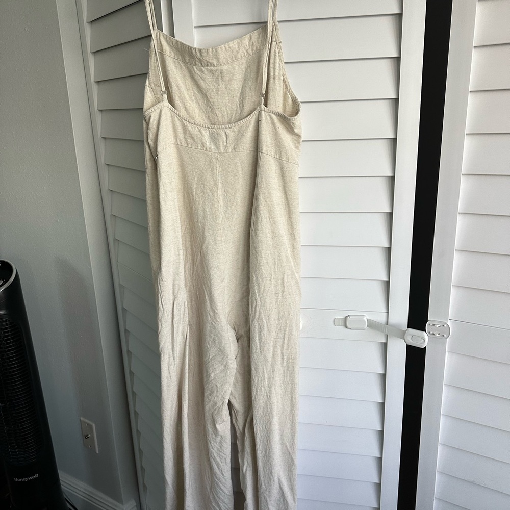 Rhythm Cream Jumpsuit - Picture 2 of 4